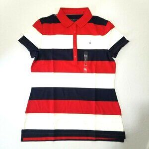 Tommy Hilfiger Women's Classic Fit Polo Shirt Size‎ S New
